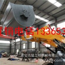 鏟車攪拌斗工作視頻多功能鏟斗自動(dòng)上料鏟斗攪拌車 鏟車攪拌斗