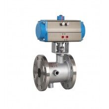 法蘭式保溫氣動球閥BQ641PPL