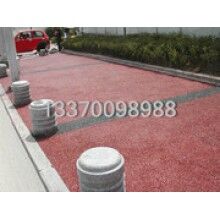 彩色透水路面，拜石滲水