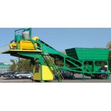 免基礎YHZS35攪拌站