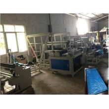 雙層無(wú)紡布和薄膜香蕉袋制袋機(jī)