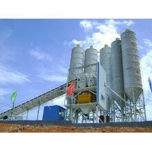 高清圖細節(jié)圖城鎮(zhèn)化建設小型混凝土攪拌站HLS120混凝土攪拌樓