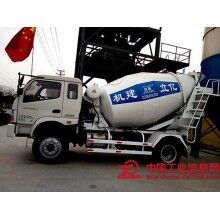 混凝土攪拌運(yùn)輸車6立方福田底盤，進(jìn)口
